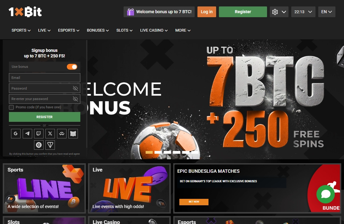 1xBit Casino